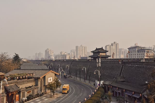 กำแพงเมืองโบราณซีอาน (Xi'an City Wall)