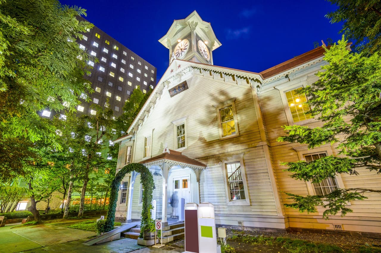 หอนาฬิกาซัปโปโร (Sapporo Clock Tower)